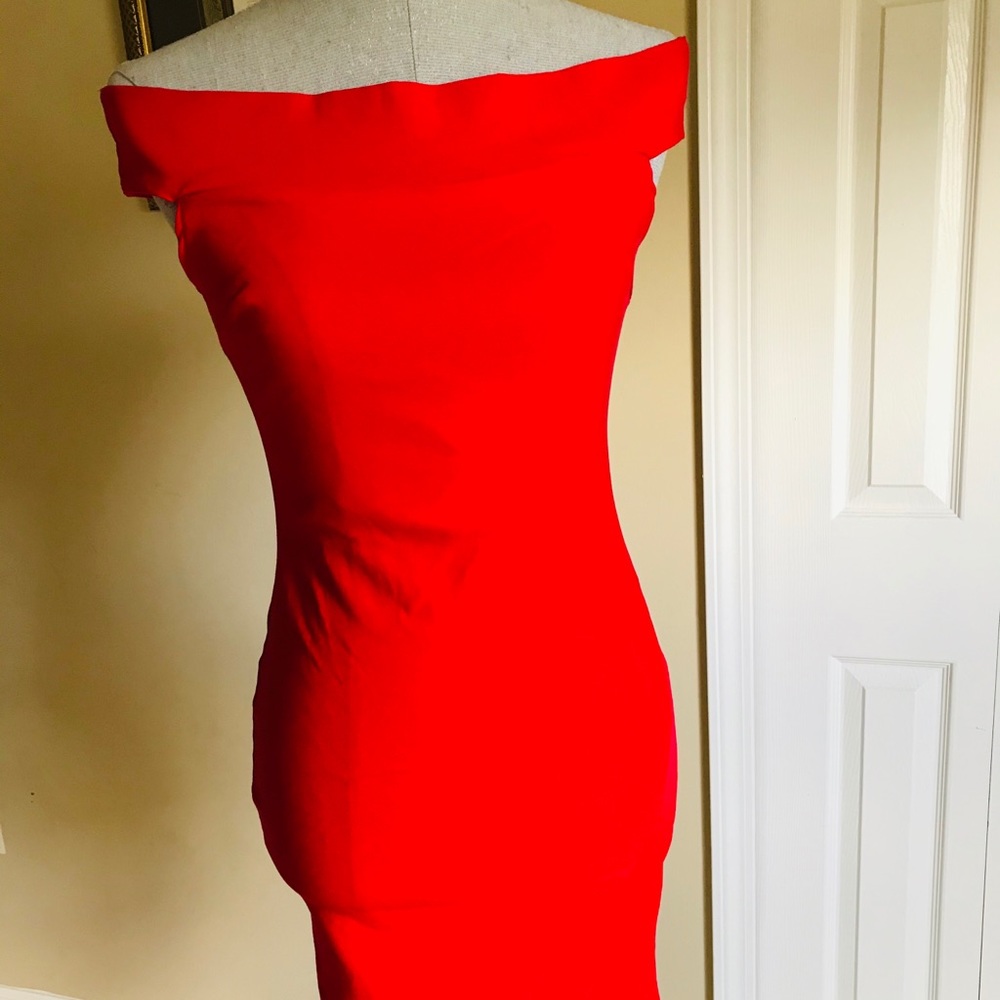 Red dress